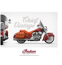 INDIAN CHIEF VINTAGE POSTER