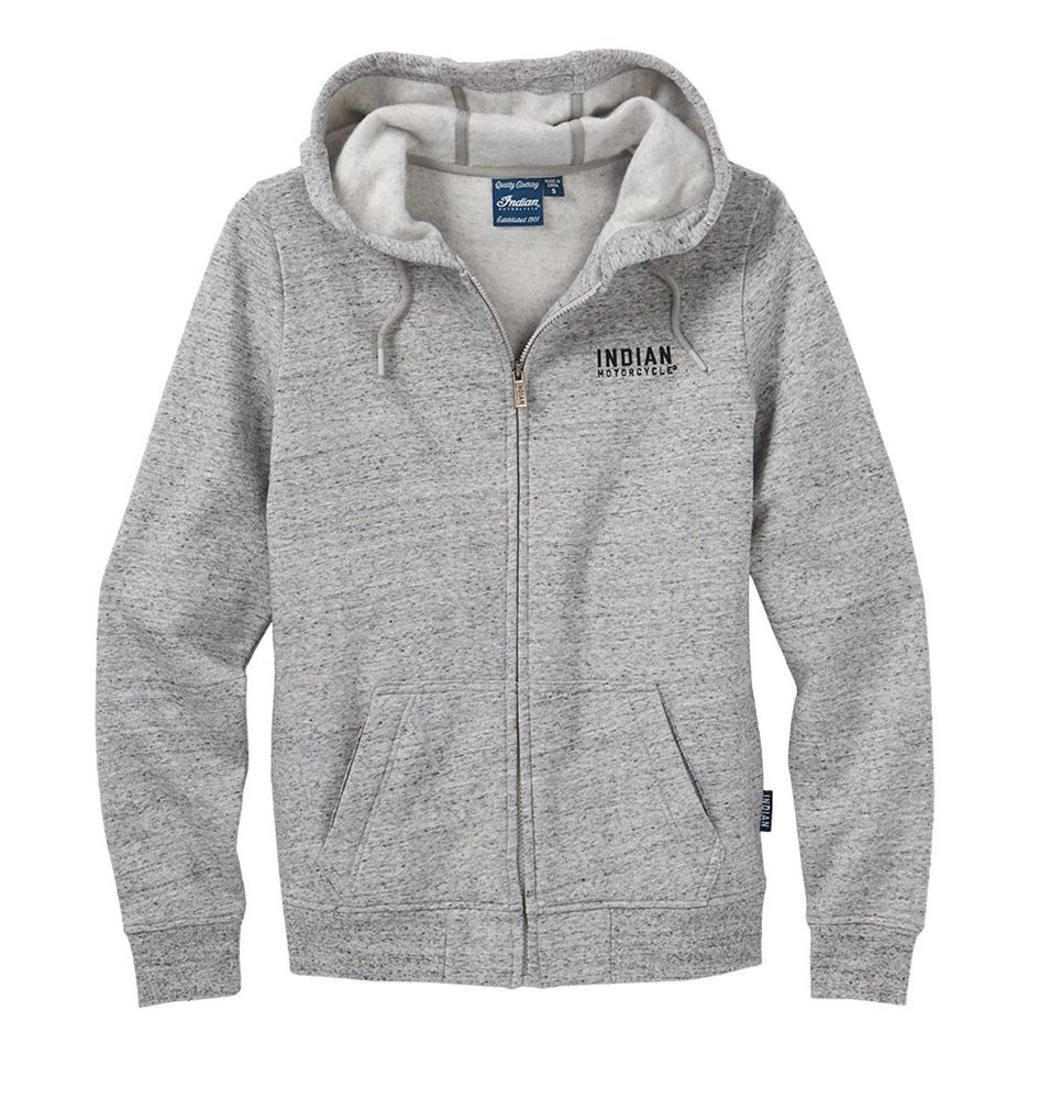 INDIAN LS TEXTURED HOODIE WOMEN