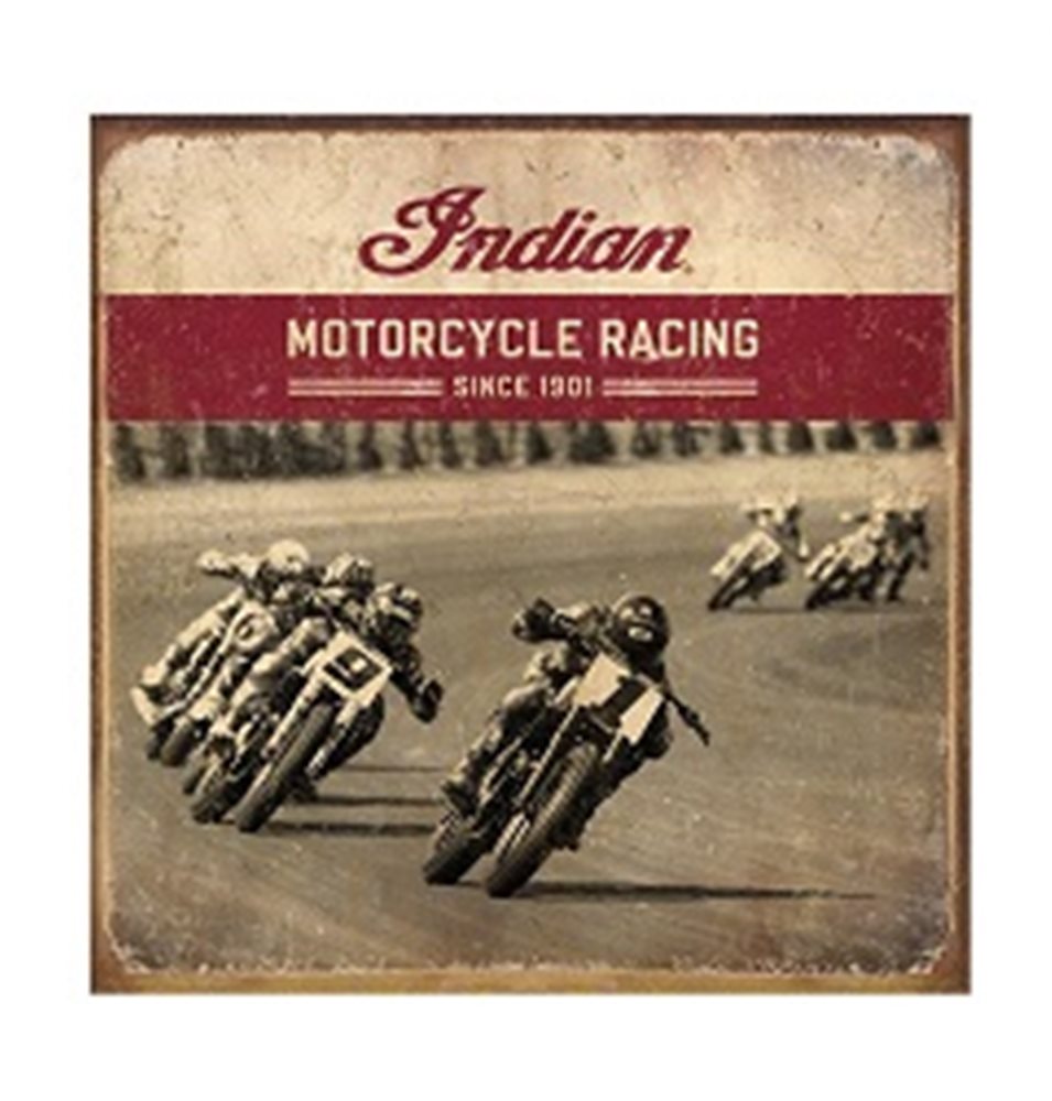 INDIAN RACER SIGN