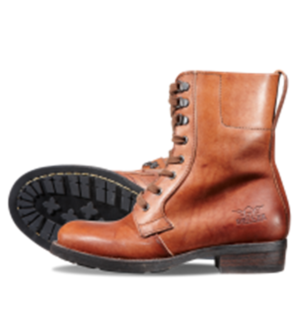ROKKER URBAN RACER LADY BOOTS BROWN
