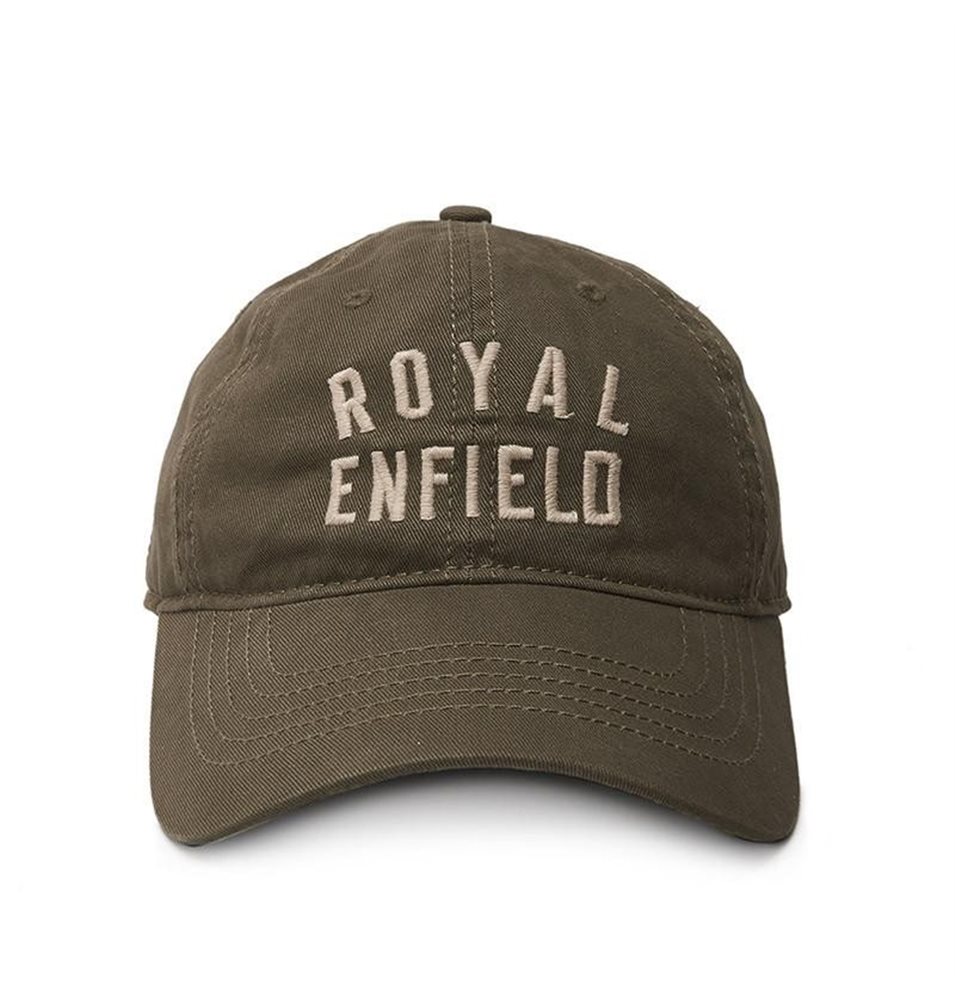 ROYAL ENFIELD BASEBALL CAP OLIV