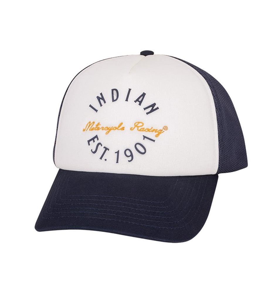 INDIAN ARIZONA TRUCKER HAT, BLUE