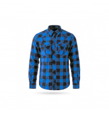 CASPER STEEL FLANNEL SHIRT MEN
